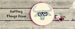 Embroidered Water Buffalo