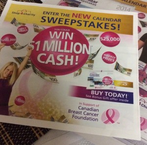 CBCF Calendar Sweepstakes